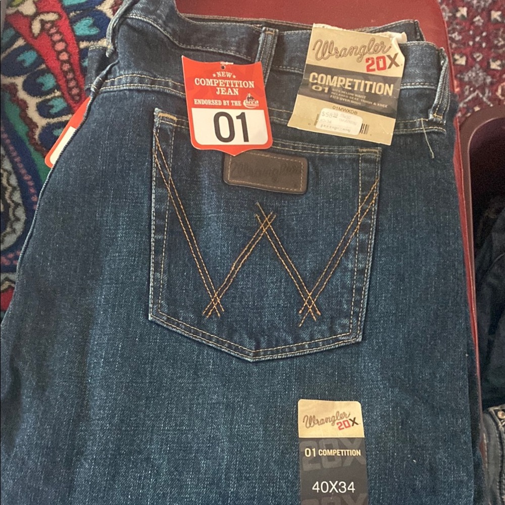 Wrangler Men's Blue Jeans